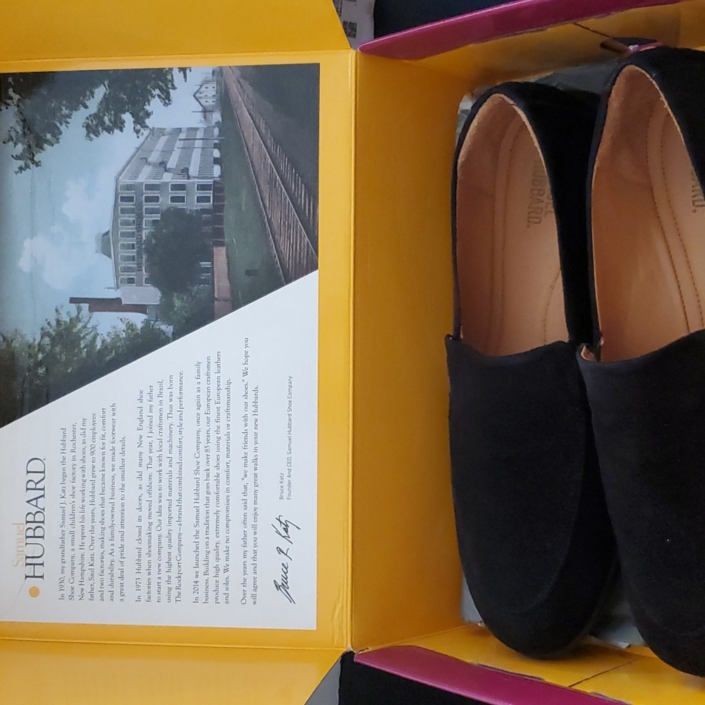 Samuel Hubbard Women's Freedom First 10M Black Suede Loafer